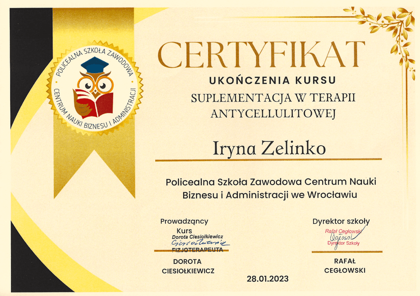 Certificate 6
