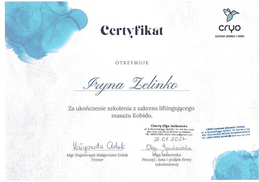 Certificate 9